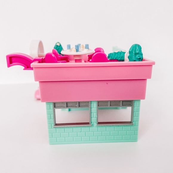 1994 Vintage Bluebird Polly Pocket - Polly’s Burger Drive-In 100% complete - Picture 8 of 9